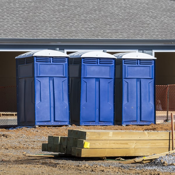 are there any restrictions on what items can be disposed of in the portable restrooms in Fannettsburg PA